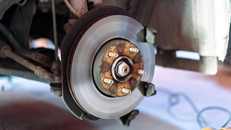 Brake Disc Wear Inspection