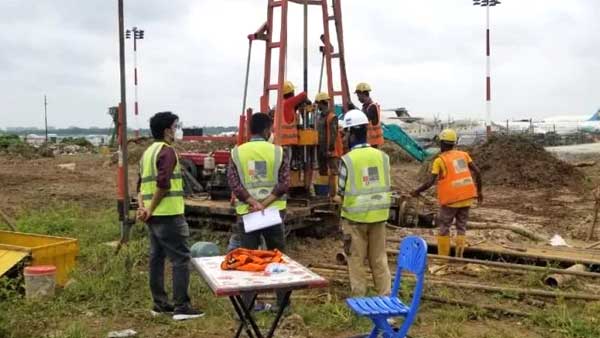 Geotechnical investigation and soil investigation