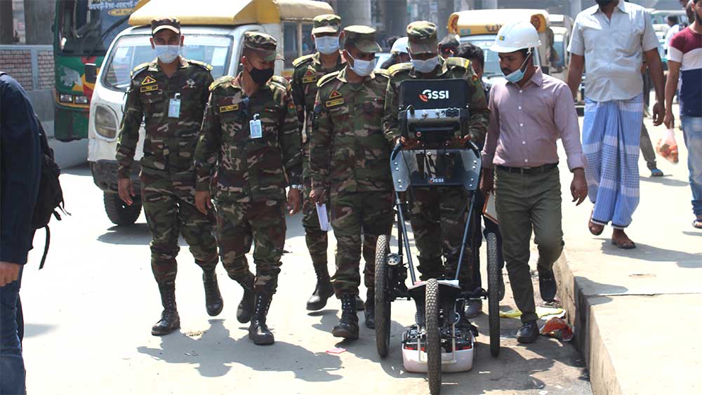 GPR Survey in Bangladesh